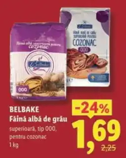 Lidl BELBAKE Făină albă de grâu Ofertă