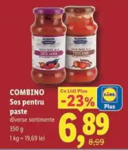 Lidl Combino Sos pentru paste Ofertă