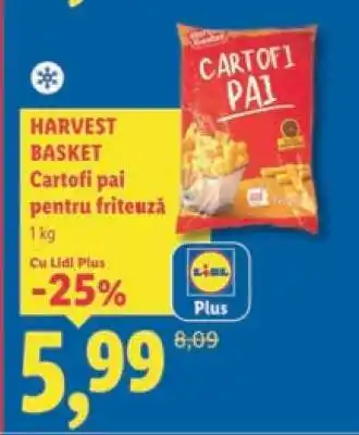 Lidl HARVEST BASKET Cartofi pai pentru friteuză Ofertă