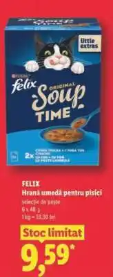 Lidl Felix hrană umedă pentru pisici Ofertă