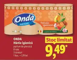 Lidl ONDA Hârtie igienică Ofertă