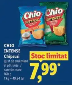 Lidl Chio Intense Chipsuri Ofertă