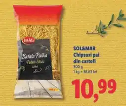 Lidl SOL&MAR Chipsuri pai din cartofi Ofertă