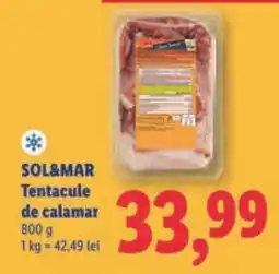 Lidl SOL&MAR Tentacule de calamar Ofertă