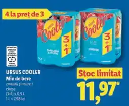 Lidl Ursus Cooler Mix de bere Ofertă
