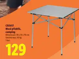 Lidl CRIVIT Masă pliabilă, camping Ofertă