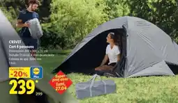 Lidl CRIVIT Cort 4 persoane Ofertă