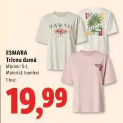 Lidl ESMARA Tricou damă Ofertă