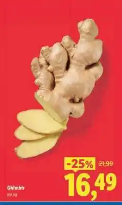 Lidl Ghimbir Ofertă