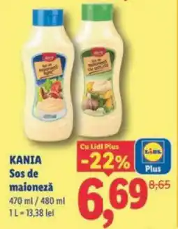 Lidl Kania Sos de maioneză Ofertă