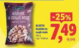 Lidl ALESTO Arahide în coajă roșie Ofertă