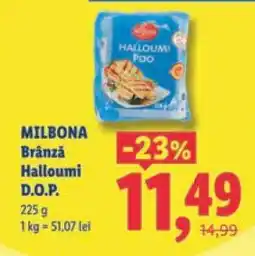 Lidl Milbona Brânză Halloumi D.O.P Ofertă