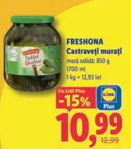 Lidl Freshona Castraveți murați Ofertă