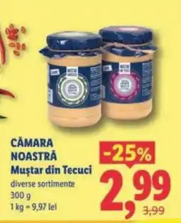 Lidl Cămara Noastră Muștar din Tecuci Ofertă