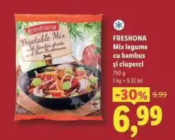 Lidl Freshona Mix legume cu bambus și ciuperci Ofertă