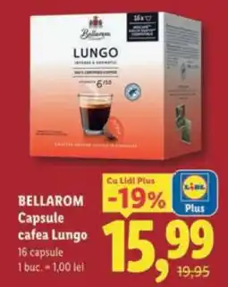 Lidl BELLAROM Capsule cafea Lungo Ofertă
