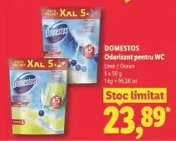 Lidl DOMESTOS Odorizant pentru WC Ofertă
