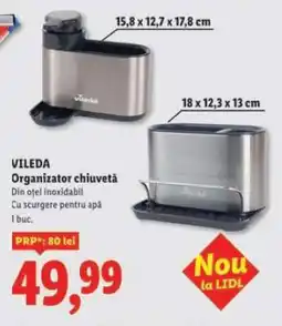 Lidl VILEDA Organizator chiuvetă Ofertă