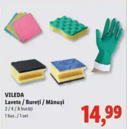 Lidl Vileda Lavete / Bureți / Mănuși Ofertă