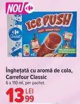 Carrefour Înghețată cu aromă de cola, Carrefour Classic Ofertă