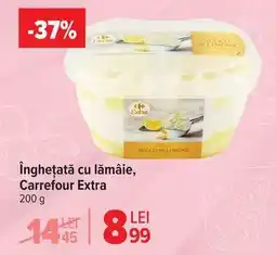Carrefour Înghețată cu lămâie Carrefour Extra Ofertă