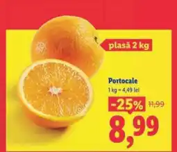 Lidl Portocale Ofertă