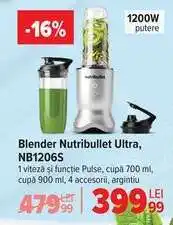 Carrefour Blender Nutribullet Ultra, NB1206S Ofertă