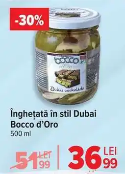 Carrefour Înghețată în stil Dubai Bocco d’Oro Ofertă
