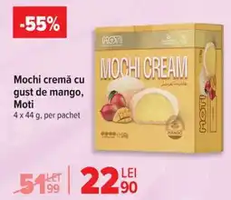 Carrefour Mochi cremă cu gust de mango, Moti Ofertă