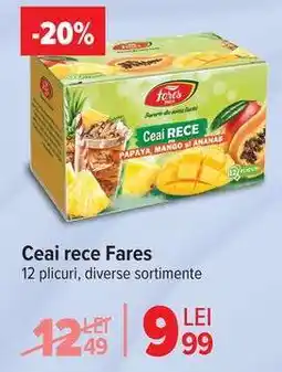 Carrefour Ceai rece Fares Ofertă