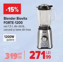Carrefour Blender Biovita FORTE-1200 Ofertă
