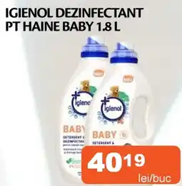 Unicarm Igienol dezinfectant pt haine baby Ofertă