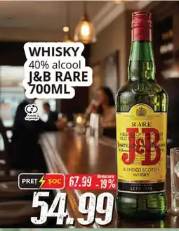 Diana Supermarket Whisky 40% alcool j&b rare Ofertă