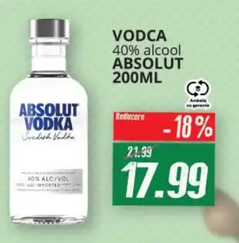 Vodca 40% alcool absolut