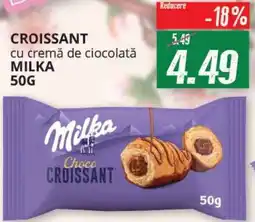 Diana Supermarket Croissant cu cremă de ciocolată milka Ofertă