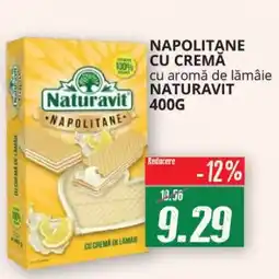 Diana Supermarket Napolitane cu cremă cu aromă de lămâie naturavit Ofertă