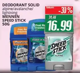 Diana Supermarket Deodorant solid alpine/avalanche/ lightning mennen speed stick Ofertă