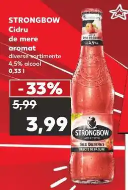 Kaufland STRONGBOW Cidru de mere aromat Ofertă