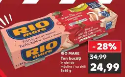 Kaufland RIO MARE Ton bucăți Ofertă