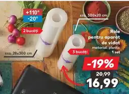 Kaufland Role pentru aparat de vidat Ofertă
