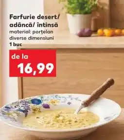 Kaufland Farfurie desert/adâncă/întinsă Ofertă