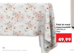 Kaufland Față de masă impermeabilă Ofertă