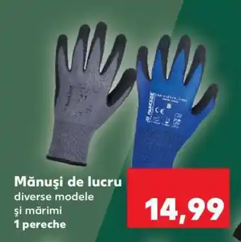 Kaufland Mănuși de lucru Ofertă