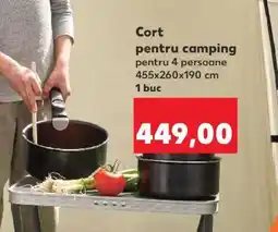 Kaufland Cort pentru camping Ofertă