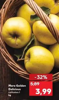 Kaufland Mere Golden Delicious Ofertă