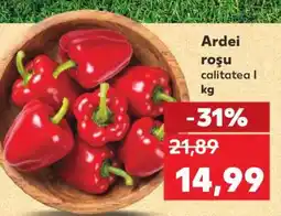 Kaufland Ardei roşu Ofertă