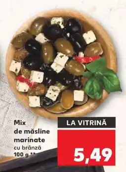 Kaufland Mix de măsline marinate cu brânză Ofertă