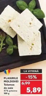 Kaufland PLAIURILE MOLDOVEI Telemea de oaie Ofertă