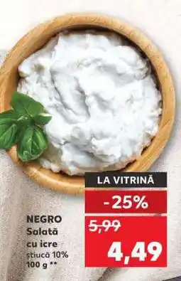 Kaufland NEGRU Salată cu icre știucă 10% 100 g Ofertă