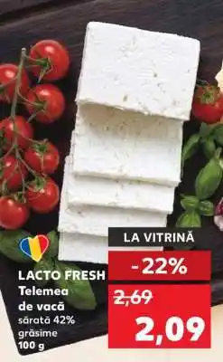 Kaufland LACTO FRESH Telemea de vacă Ofertă